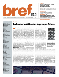 article Bref eco Groupe Grims fonderie 4.0