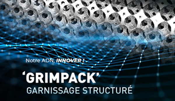 GRIMPACK – Nouveau Garnissage structuré